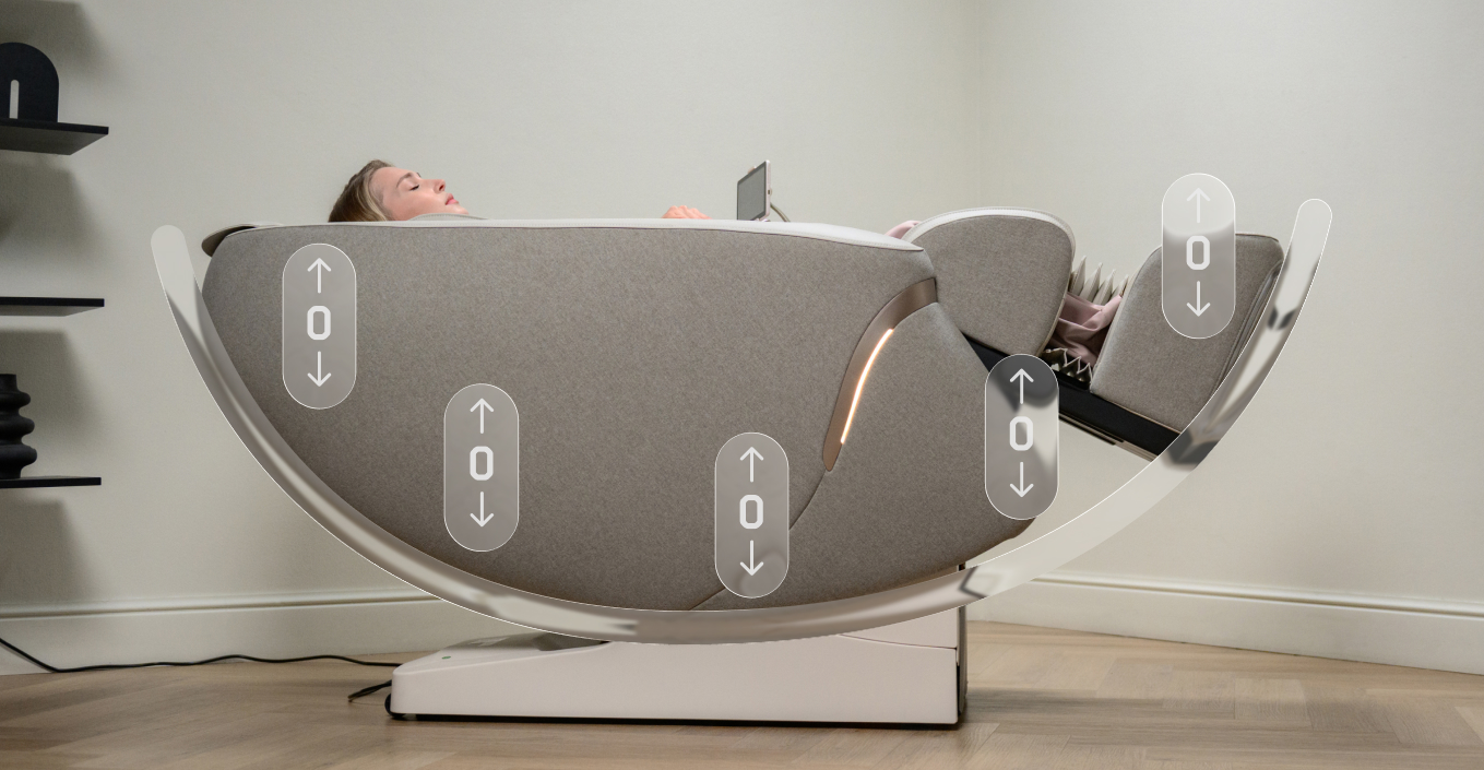 Режим Zero-G в кресле Orlauf Alfa