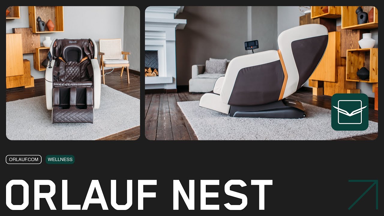 Video review of the massage chair Orlauf Nest