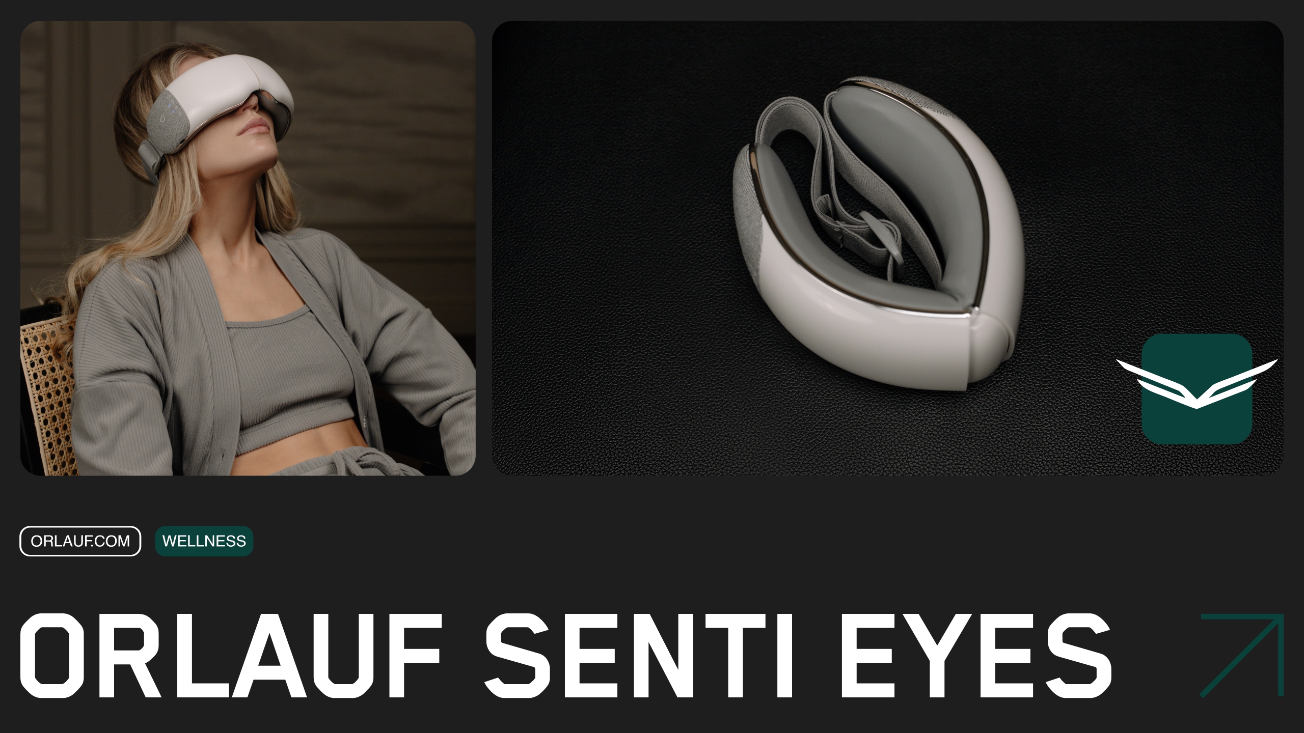 Video review of the massager Orlauf Senti Eyes
